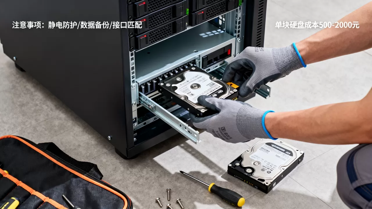 服务器换硬盘需要注意哪些事项,多少钱? 服务器换硬盘需要注意哪些事项,多少钱?
