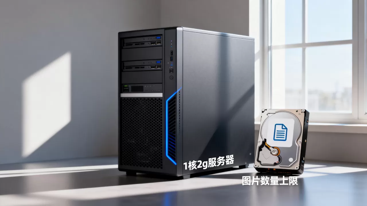 1核2g服务器能放多少张图片,网站图片数量上限? 1核2g服务器能放多少张图片,网站图片数量上限?