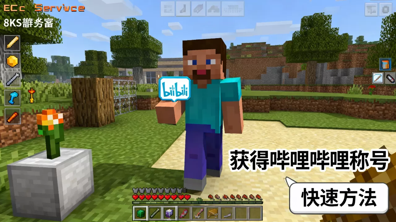 我的世界ec服务器如何获得哔哩哔哩称号,快速获得方法有哪些 我的世界ec服务器如何获得哔哩哔哩称号,快速获得方法有哪些