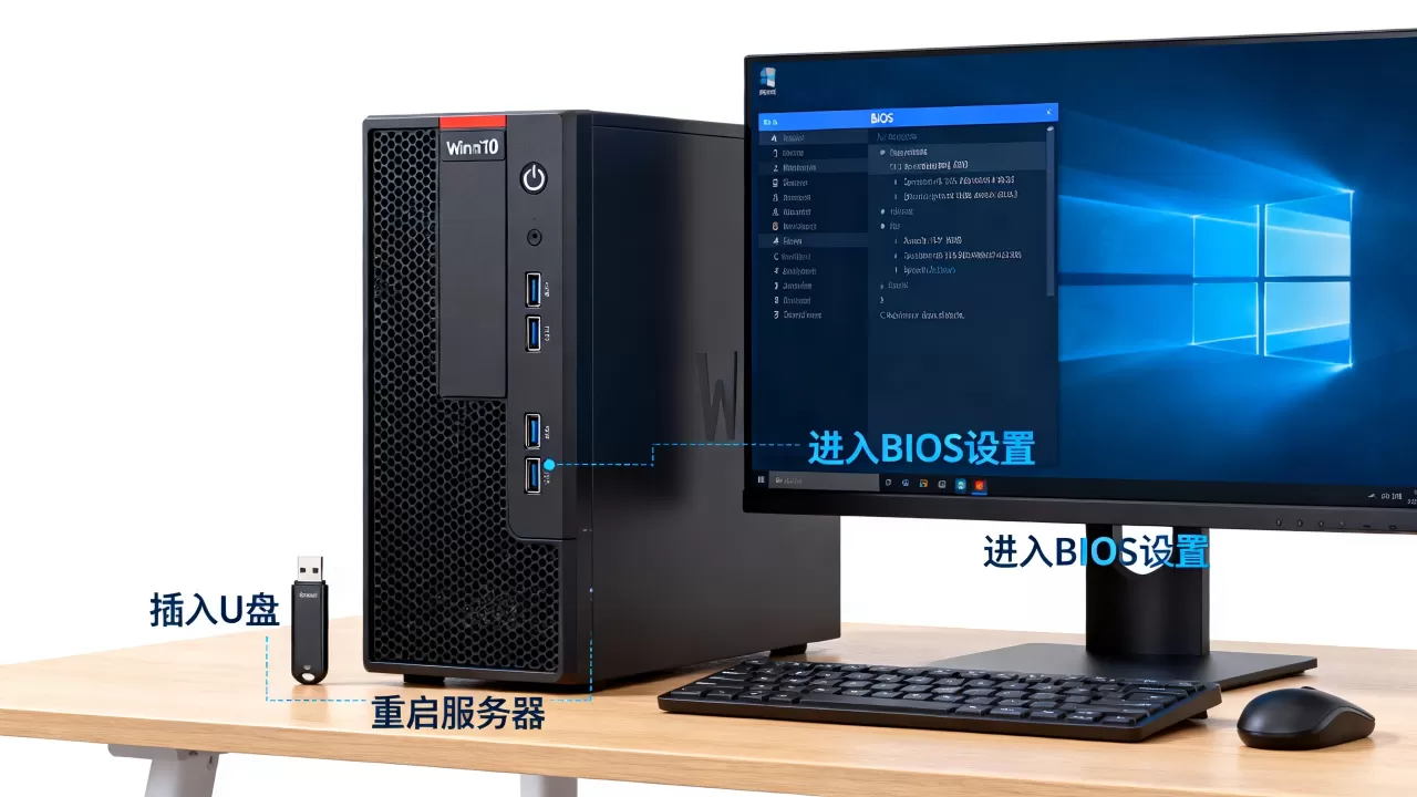 win10 服务器没有设置u盘启动怎么办 win10 服务器没有设置u盘启动怎么办
