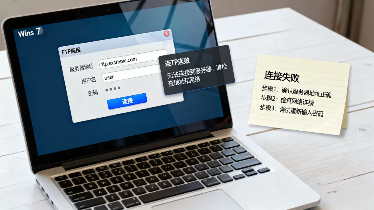 Win7如何连接FTP服务器?,连接不上怎么解决 Win7如何连接FTP服务器?,连接不上怎么解决