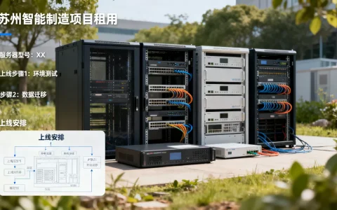 苏州智能制造项目租服务器如何安排上线节奏，服务器怎么选