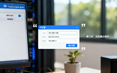 fusioncompute虚拟机IP咋设？,配置步骤有哪些？