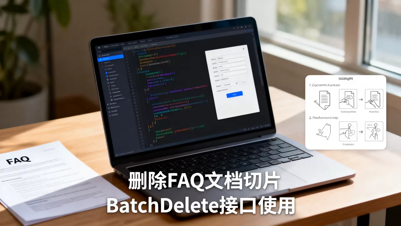 如何删除FAQ文档切片?,BatchDelete接口怎么用? 如何删除FAQ文档切片?,BatchDelete接口怎么用?