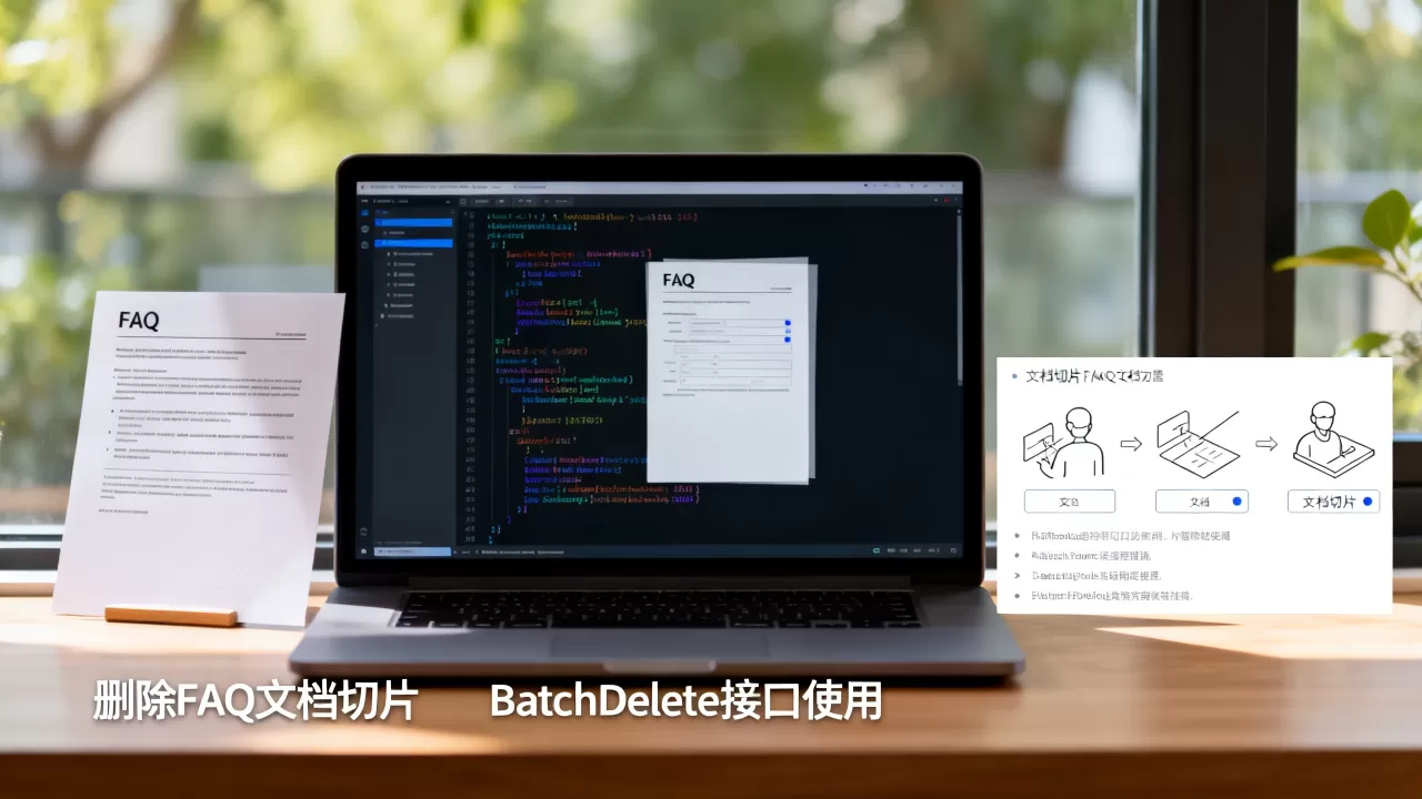 如何删除FAQ文档切片?,BatchDelete接口怎么用? 如何删除FAQ文档切片?,BatchDelete接口怎么用?
