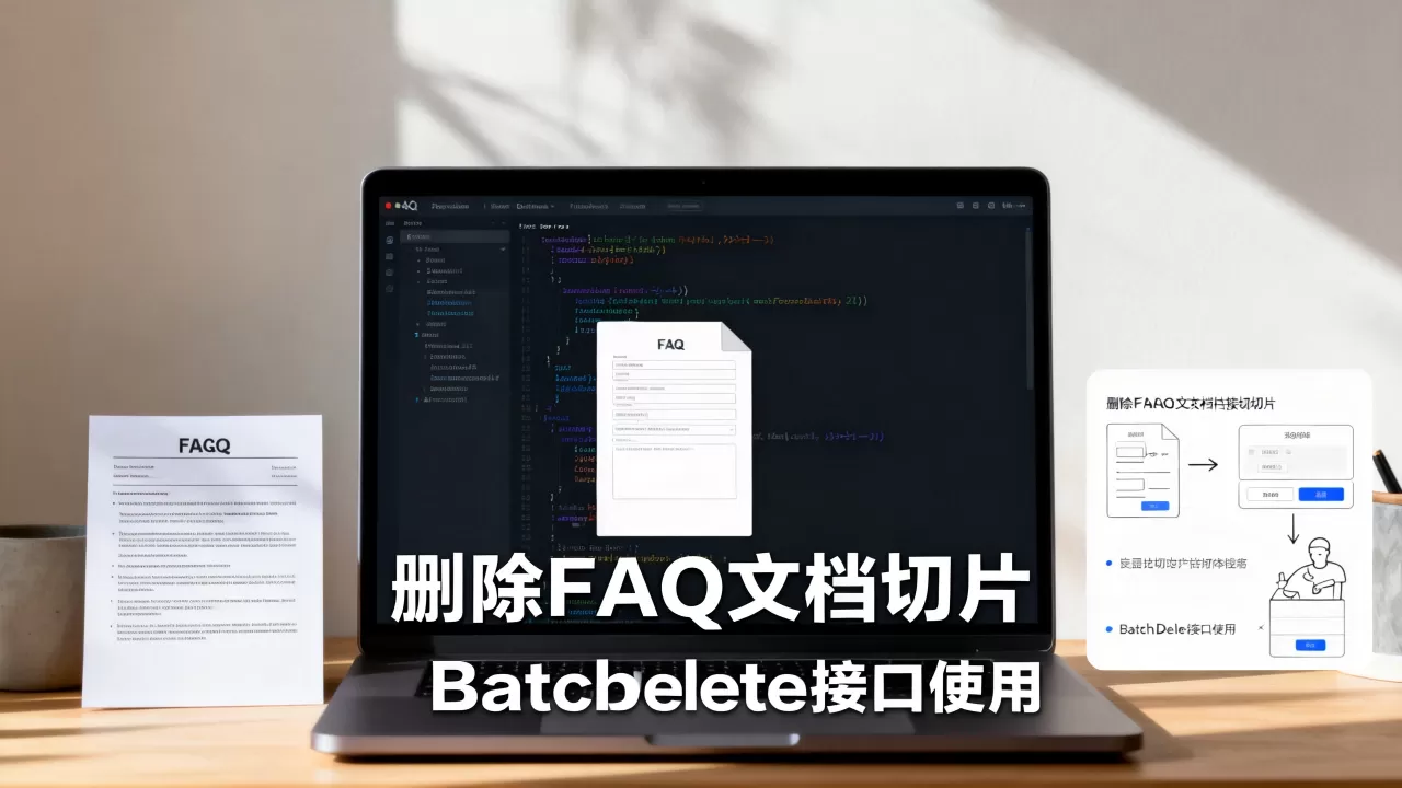 如何删除FAQ文档切片?,BatchDelete接口怎么用? 如何删除FAQ文档切片?,BatchDelete接口怎么用?
