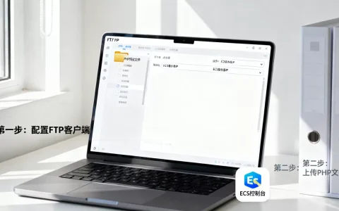 如何用FTP上传PHP网站到ECS，自助建站步骤有哪些？