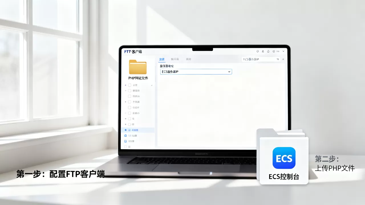 如何用FTP上传PHP网站到ECS,自助建站步骤有哪些? 如何用FTP上传PHP网站到ECS,自助建站步骤有哪些?