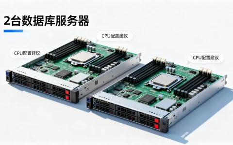 2台数据库服务器需要多少个CPU？，怎么配置才合理