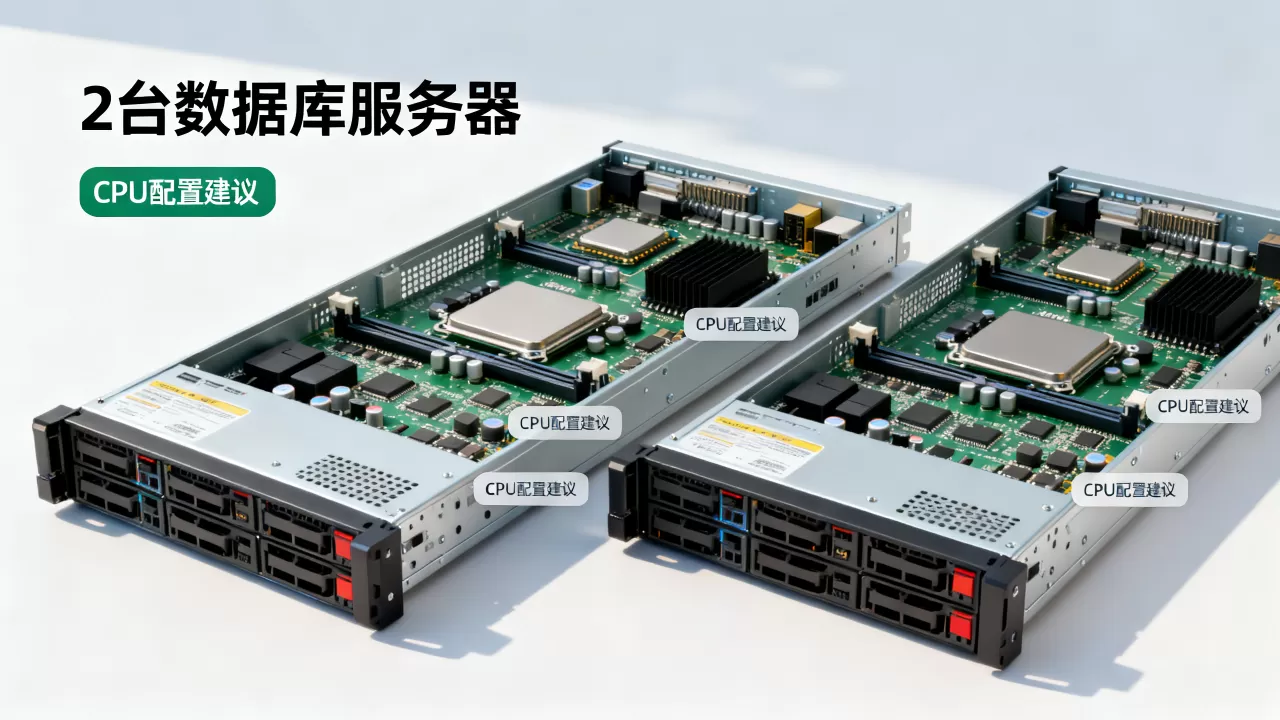 2台数据库服务器需要多少个CPU?,怎么配置才合理 2台数据库服务器需要多少个CPU?,怎么配置才合理