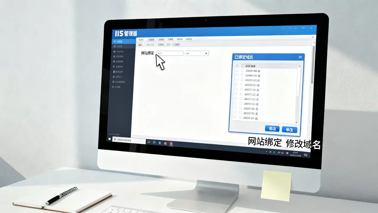 IIS中怎样配置网站绑定,怎么修改已绑定域名? IIS中怎样配置网站绑定,怎么修改已绑定域名?