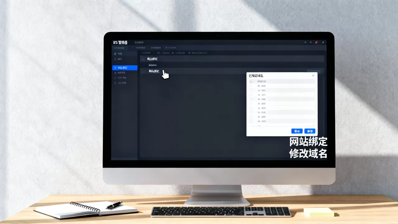 IIS中怎样配置网站绑定,怎么修改已绑定域名? IIS中怎样配置网站绑定,怎么修改已绑定域名?