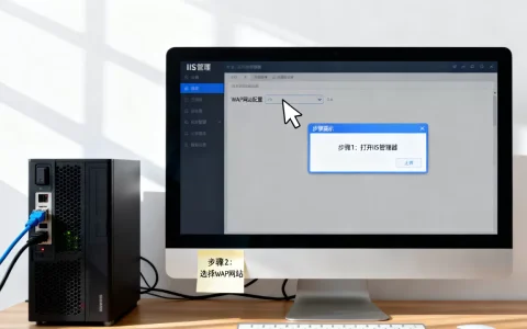 IIS服务如何配置WAP网站并修改已绑定域名，步骤有哪些？