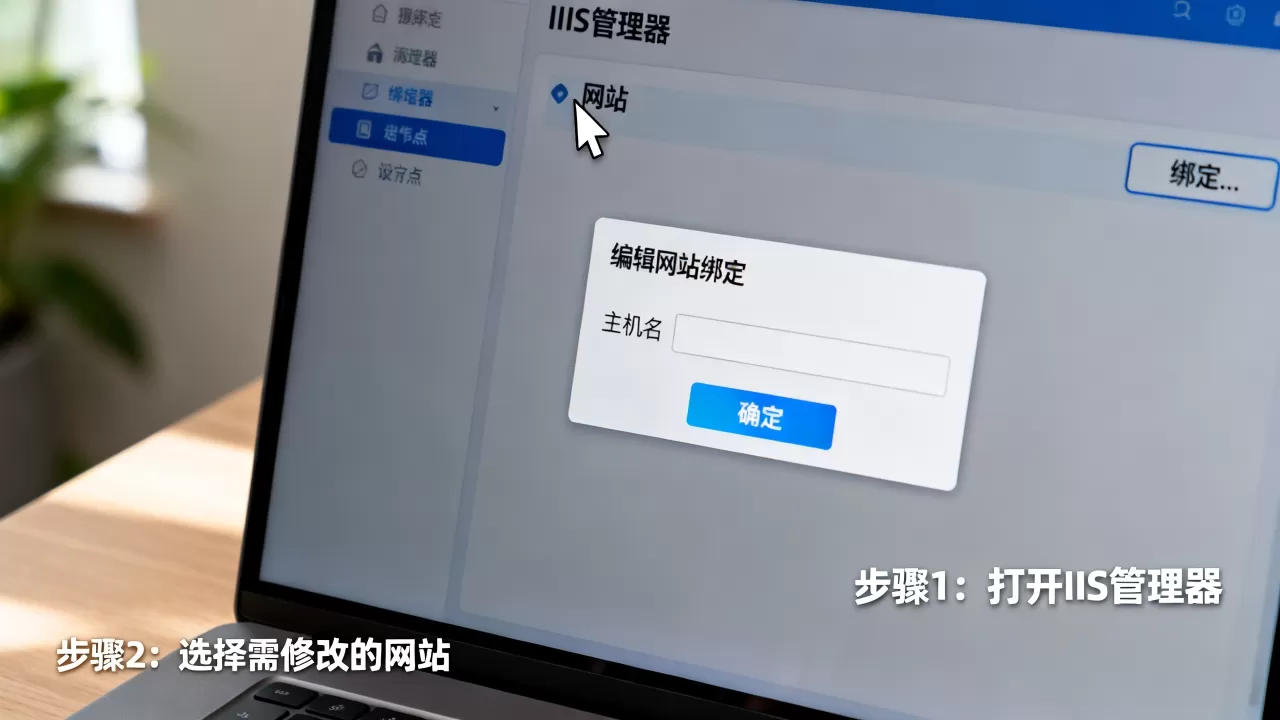 IIS创建网站后如何修改绑定域名,有哪些步骤? IIS创建网站后如何修改绑定域名,有哪些步骤?