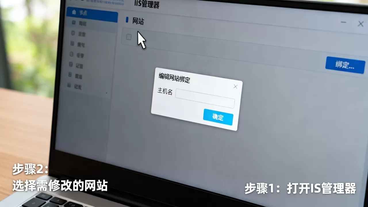 IIS创建网站后如何修改绑定域名,有哪些步骤? IIS创建网站后如何修改绑定域名,有哪些步骤?