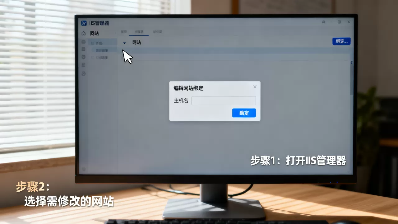 IIS创建网站后如何修改绑定域名,有哪些步骤? IIS创建网站后如何修改绑定域名,有哪些步骤?