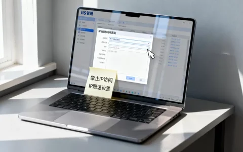 IIS如何禁止通过IP访问网站，IP限速怎么设置？