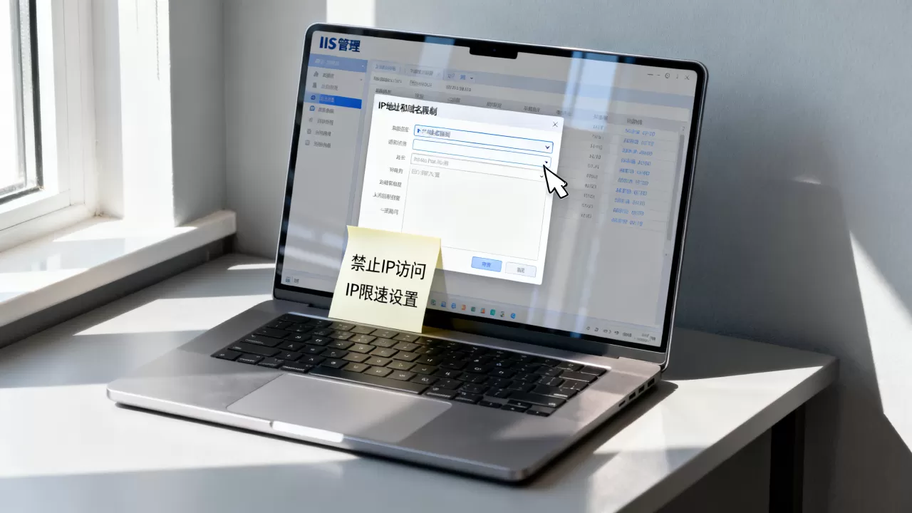 IIS如何禁止通过IP访问网站,IP限速怎么设置? IIS如何禁止通过IP访问网站,IP限速怎么设置?