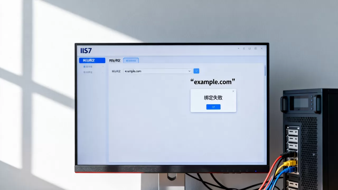 如何修改IIS7网站域名绑定?,IIS7绑定域名失败怎么办 如何修改IIS7网站域名绑定?,IIS7绑定域名失败怎么办