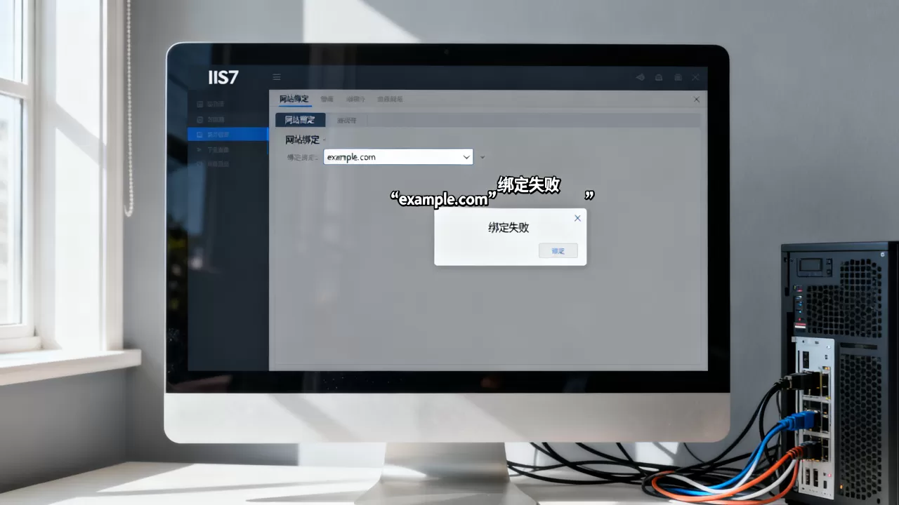 如何修改IIS7网站域名绑定?,IIS7绑定域名失败怎么办 如何修改IIS7网站域名绑定?,IIS7绑定域名失败怎么办