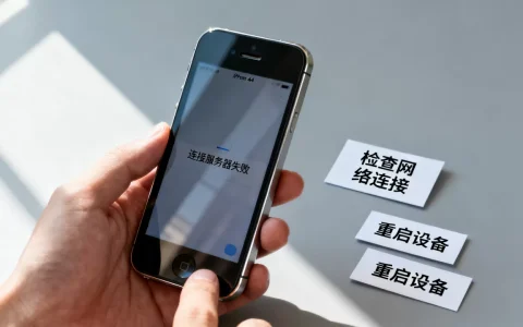 苹果4s显示连接服务器失败怎么办，怎么解决？