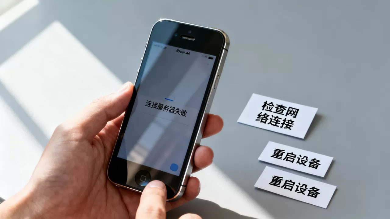 苹果4s显示连接服务器失败怎么办,怎么解决? 苹果4s显示连接服务器失败怎么办,怎么解决?