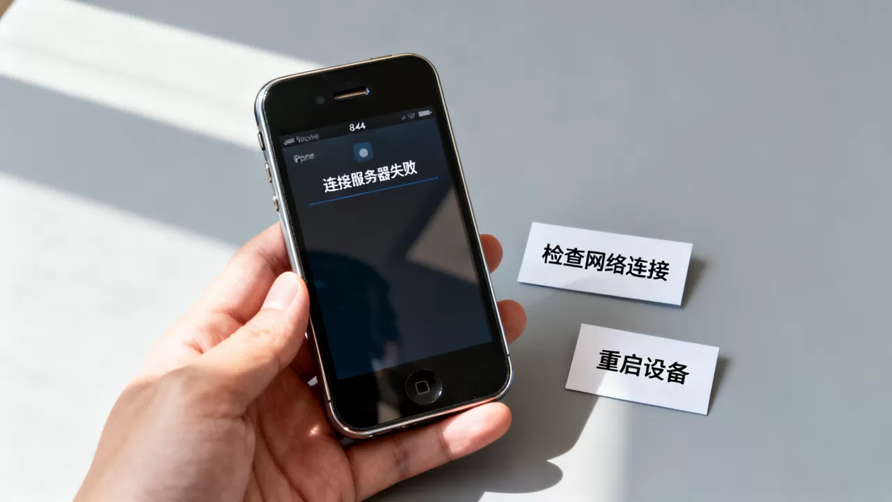 苹果4s显示连接服务器失败怎么办,怎么解决? 苹果4s显示连接服务器失败怎么办,怎么解决?