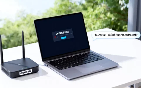 DNS服务器未响应是什么原因，怎么解决？