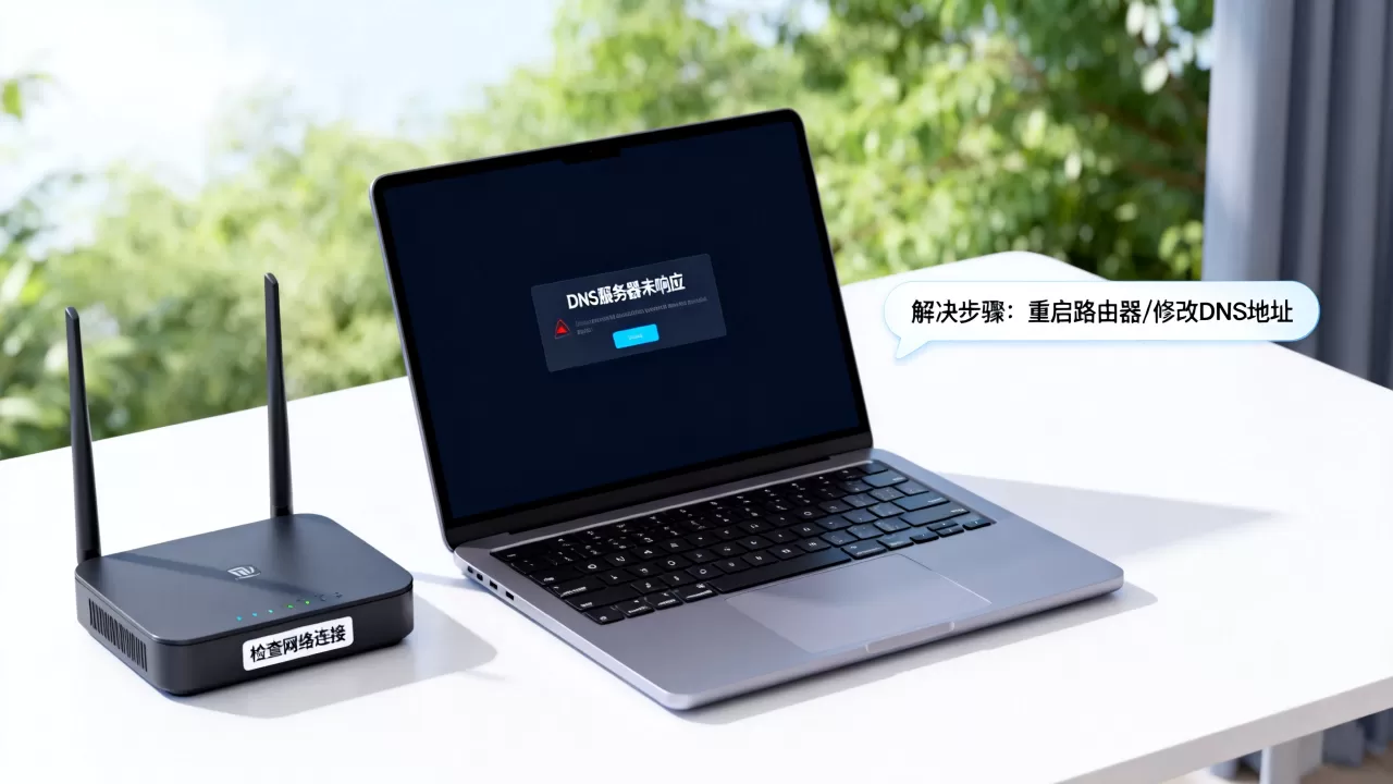 DNS服务器未响应是什么原因,怎么解决? DNS服务器未响应是什么原因,怎么解决?