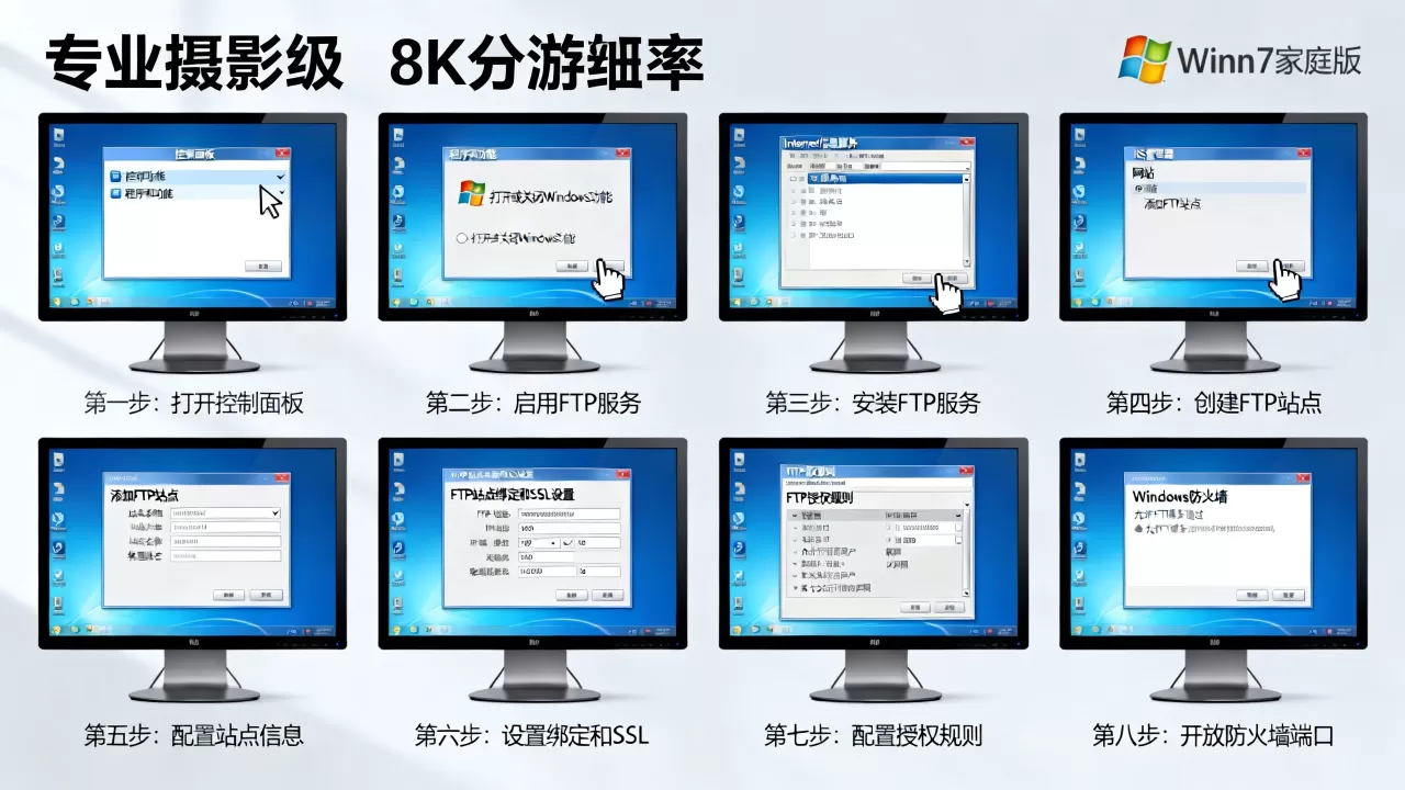 win7家庭版怎么搭建ftp服务器,具体步骤是什么? win7家庭版怎么搭建ftp服务器,具体步骤是什么?