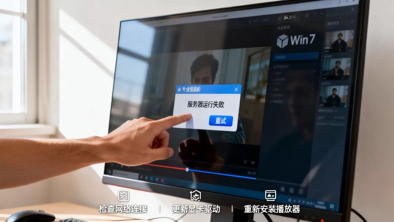 Win7播放视频显示服务器运行失败怎么办,如何解决? Win7播放视频显示服务器运行失败怎么办,如何解决?