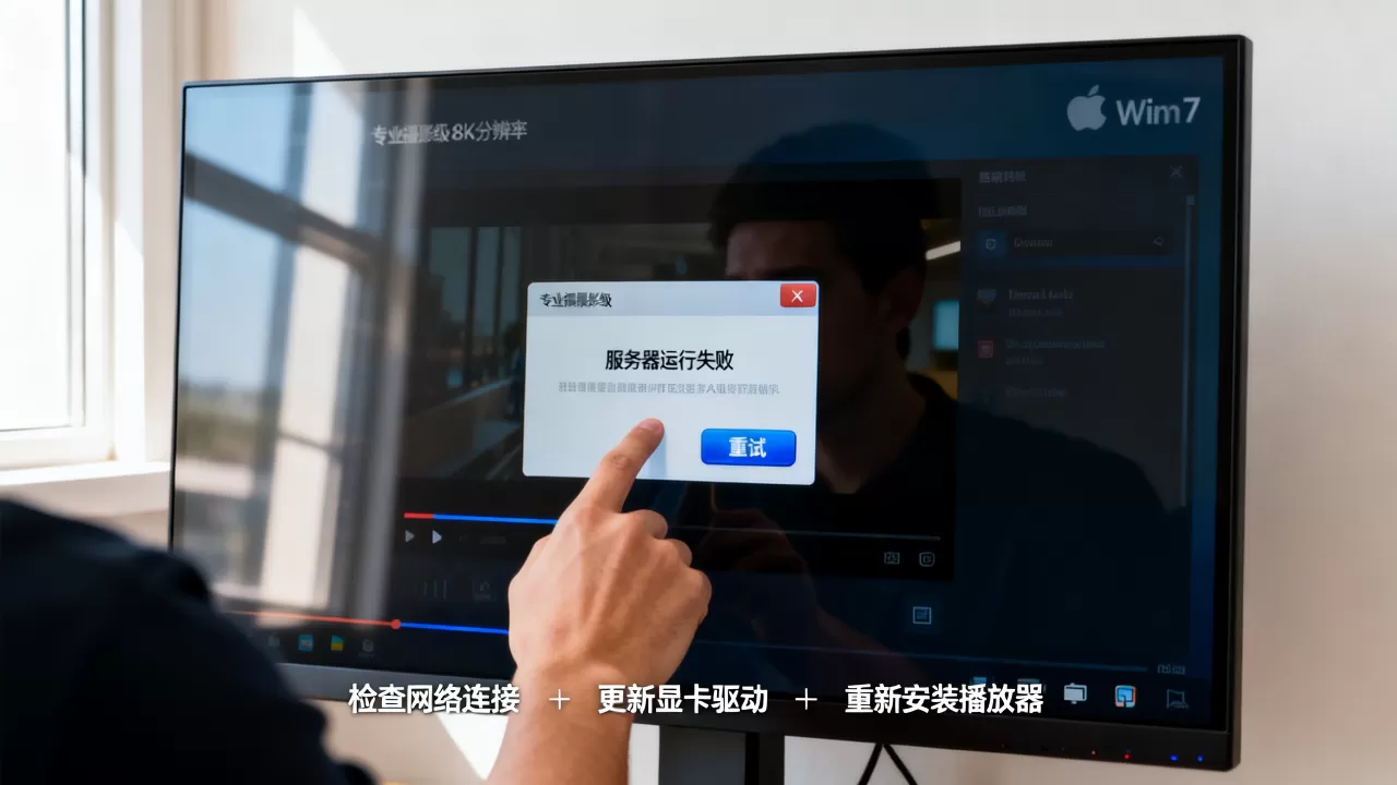 Win7播放视频显示服务器运行失败怎么办,如何解决? Win7播放视频显示服务器运行失败怎么办,如何解决?
