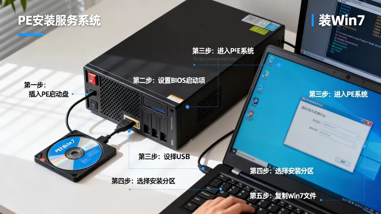 怎么用PE安装服务器系统并装Win7?,安装教程有哪些 怎么用PE安装服务器系统并装Win7?,安装教程有哪些