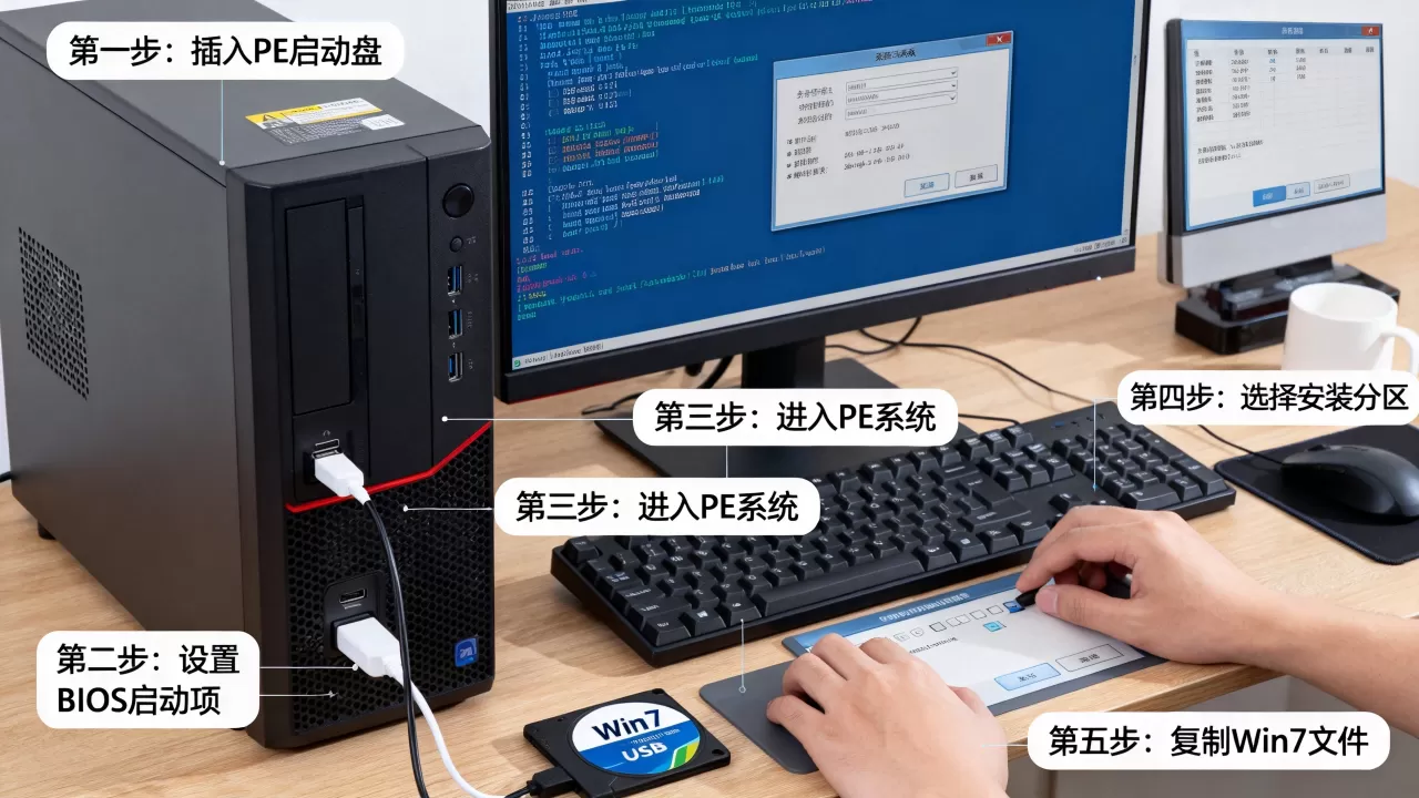 怎么用PE安装服务器系统并装Win7?,安装教程有哪些 怎么用PE安装服务器系统并装Win7?,安装教程有哪些