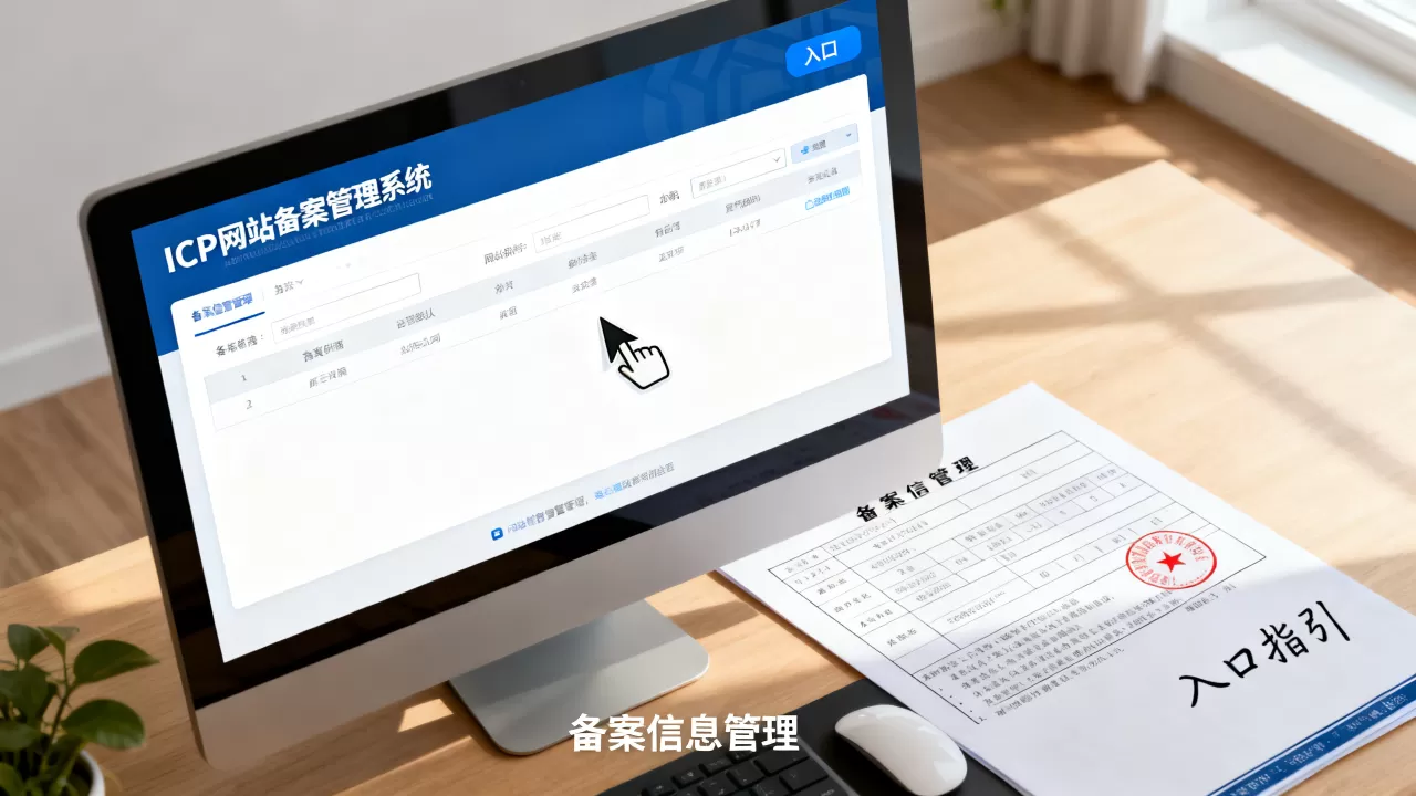 ICP网站备案管理系统如何管理备案信息,入口在哪里? ICP网站备案管理系统如何管理备案信息,入口在哪里?