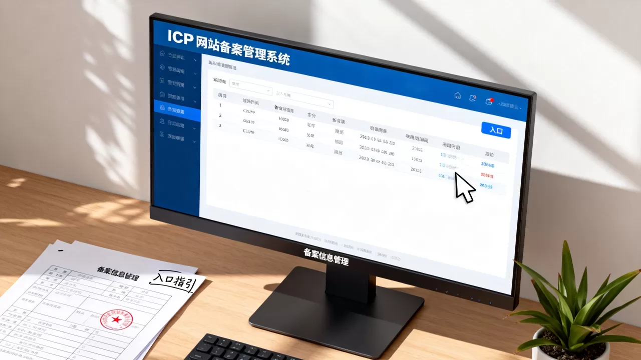 ICP网站备案管理系统如何管理备案信息,入口在哪里? ICP网站备案管理系统如何管理备案信息,入口在哪里?