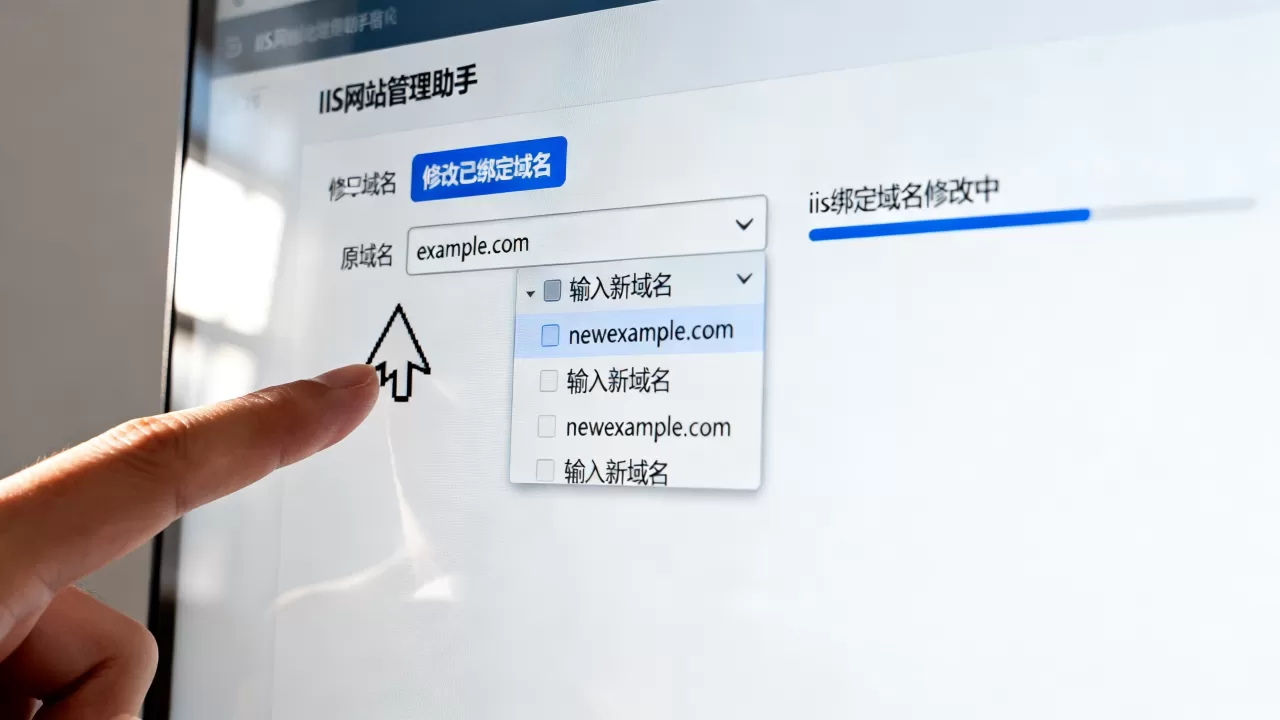 如何用IIS网站管理助手修改已绑定域名?,iis绑定域名怎么改? 如何用IIS网站管理助手修改已绑定域名?,iis绑定域名怎么改?