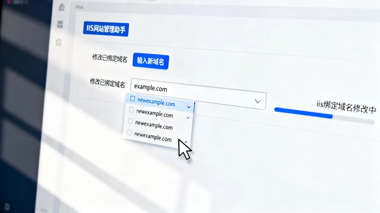如何用IIS网站管理助手修改已绑定域名?,iis绑定域名怎么改? 如何用IIS网站管理助手修改已绑定域名?,iis绑定域名怎么改?