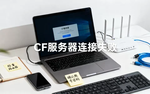 笔记本电脑cf服务器连接失败原因是什么，怎么解决？