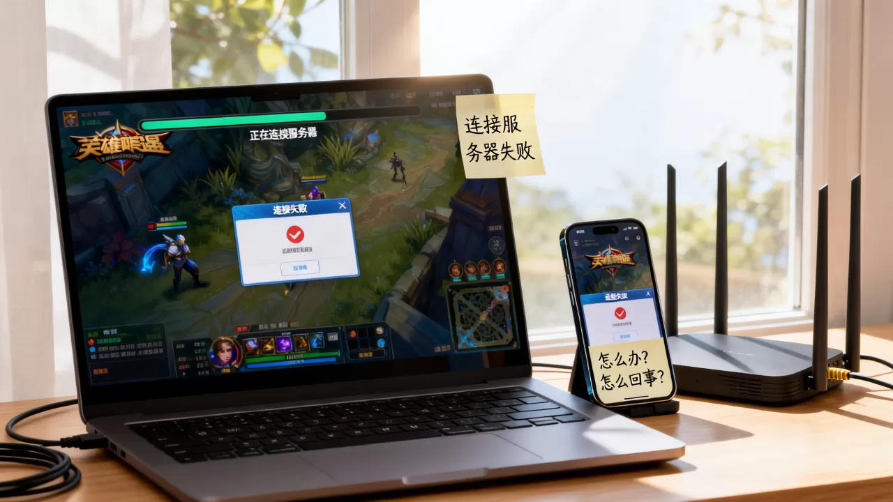 LOL进游戏了不显示连接服务器失败怎么办,怎么回事? LOL进游戏了不显示连接服务器失败怎么办,怎么回事?