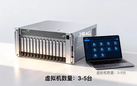 2h4G服务器能开几个虚拟机，配置怎么选？