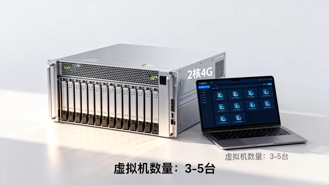 2h4G服务器能开几个虚拟机,配置怎么选? 2h4G服务器能开几个虚拟机,配置怎么选?