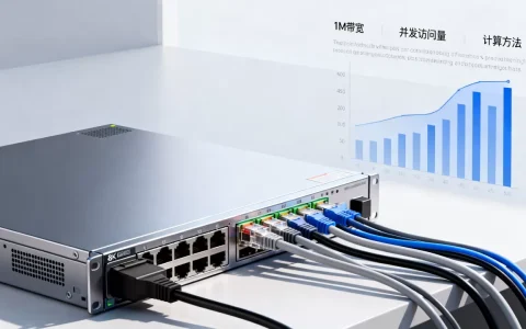 服务器1M带宽能承载多少人，如何计算并发访问量？