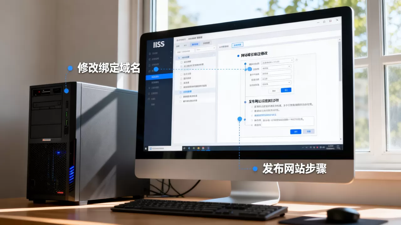 如何在IIS中修改已绑定的网站域名?,IIS发布网站怎么做 如何在IIS中修改已绑定的网站域名?,IIS发布网站怎么做