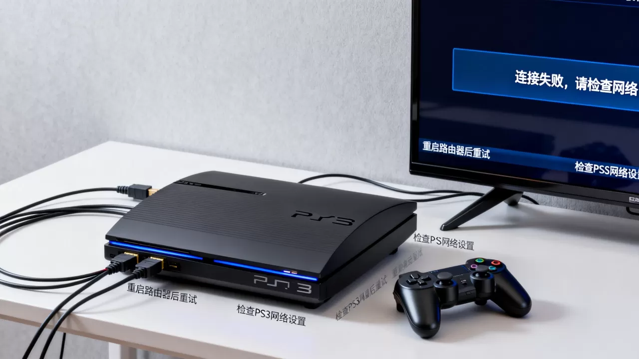 PS3连接不上服务器是什么原因,怎么解决? PS3连接不上服务器是什么原因,怎么解决?