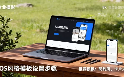 iOS风格网站模板怎么设置，有哪些推荐？