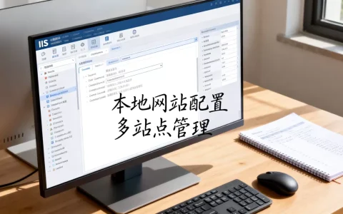 IIS如何架设本地网站，IIS多站点配置怎么做？