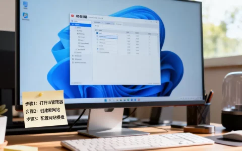 如何正确设置IIS网站模板，具体步骤是什么