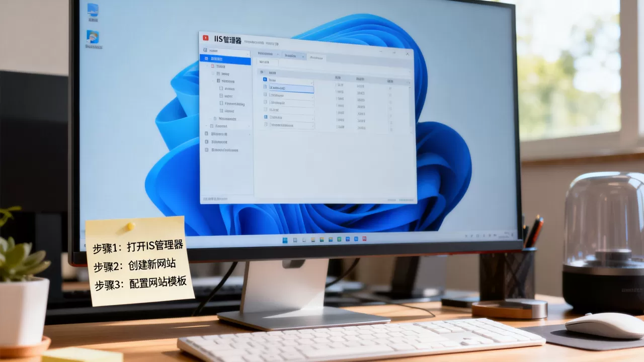 如何正确设置IIS网站模板,具体步骤是什么 如何正确设置IIS网站模板,具体步骤是什么
