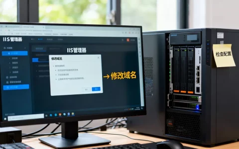 IIS发布ASP网站域名怎么改？，修改后打不开如何解决？